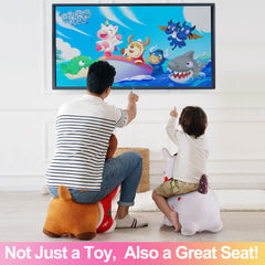 iplay kids riding hopper provides sensory play and coordination