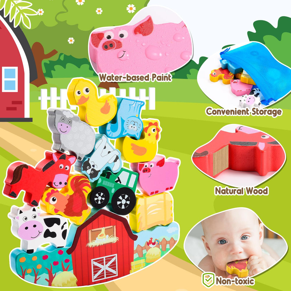 IPOURUP balance base and blocks helping develop concentration during stacking