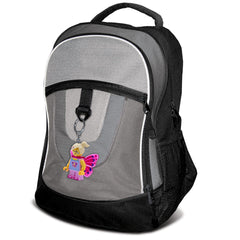 IQ LEGO Butterfly Girl keychain light with poseable arms adds character