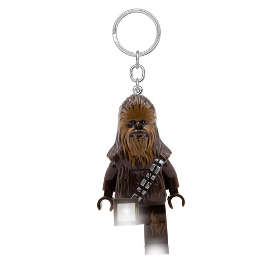 IQ LEGO Star Wars Chewbacca Key Light figure illuminates dim spaces