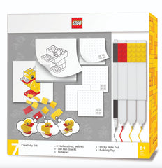 IQ Lego Stationery Creativity Set box and eco packaging for gifting