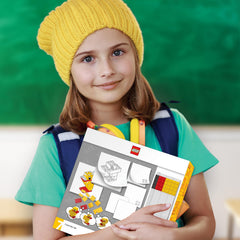 IQ Lego Stationery Creativity Set 10-piece duck build toy for playful projects