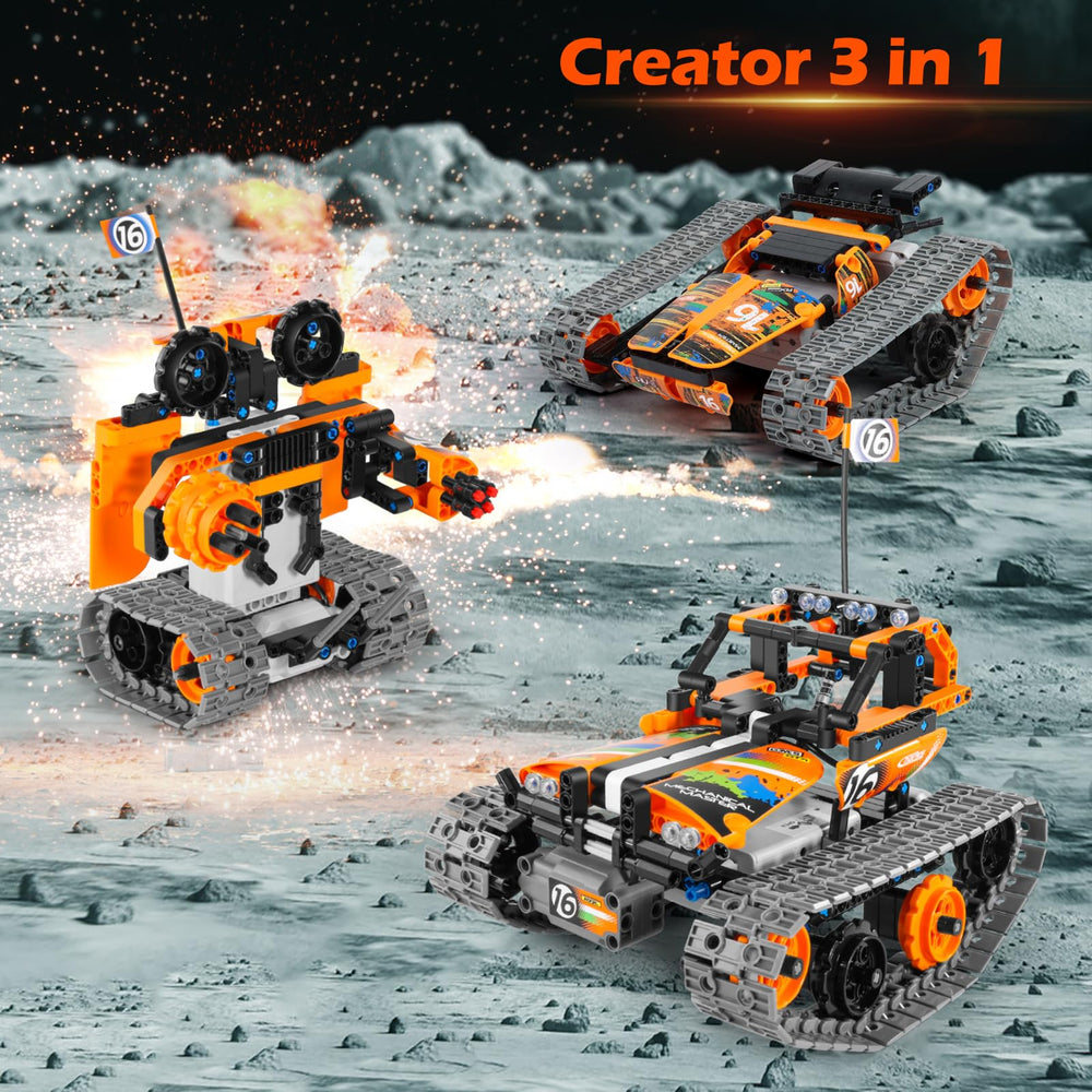 IQBOX Building Robot Kit step-by-step instructions simplify assembly for young builders.