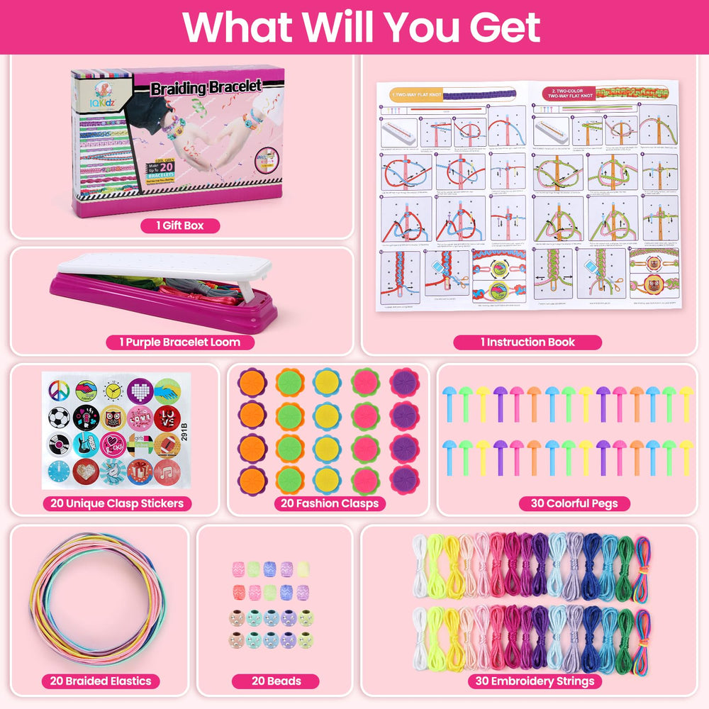 Step-by-step instruction from IQKidz helps beginners start weaving confidently