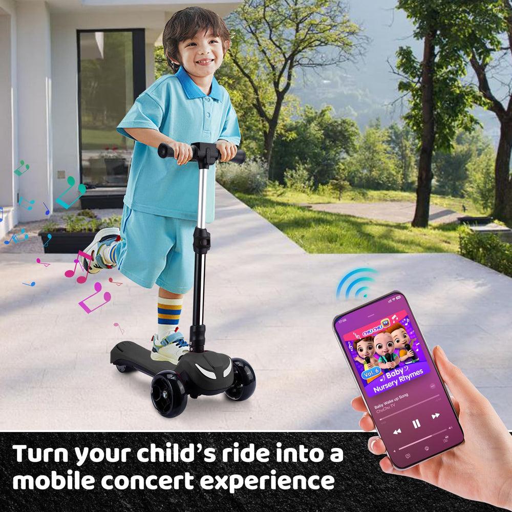 IRIMMY scooter with Bluetooth music for a fun, immersive ride.