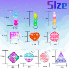 Irnushka multi-color mini Pop Its bring satisfying pops and tactile play