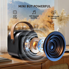 IROO Bluetooth 5.3 pairing enables quick streaming for singing sessions.