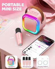 IROO karaoke machine gift-ready box makes a delightful surprise.