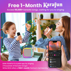 IROO karaoke machine karafun unlock expands song options and fun