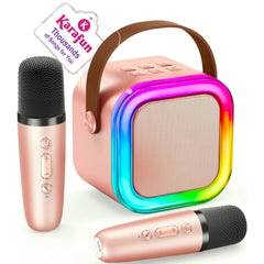 IROO karaoke machine kids setup for quick, effortless singing sessions