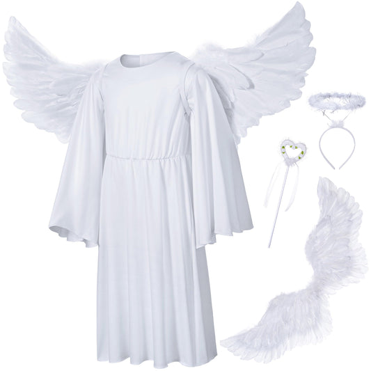 Irtysh Kids angel costume robe for gentle, graceful dress-up moments