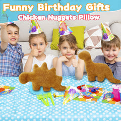 Isaacalyx Brontosaurus Nugget Pillow plush for comforting hugs