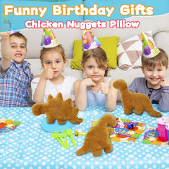 Isaacalyx dino nugget pillow multipurpose use as decor and comforting buddy