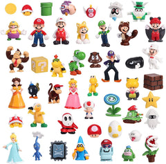 Isaneihas Mario figures set for display and gift ideas.