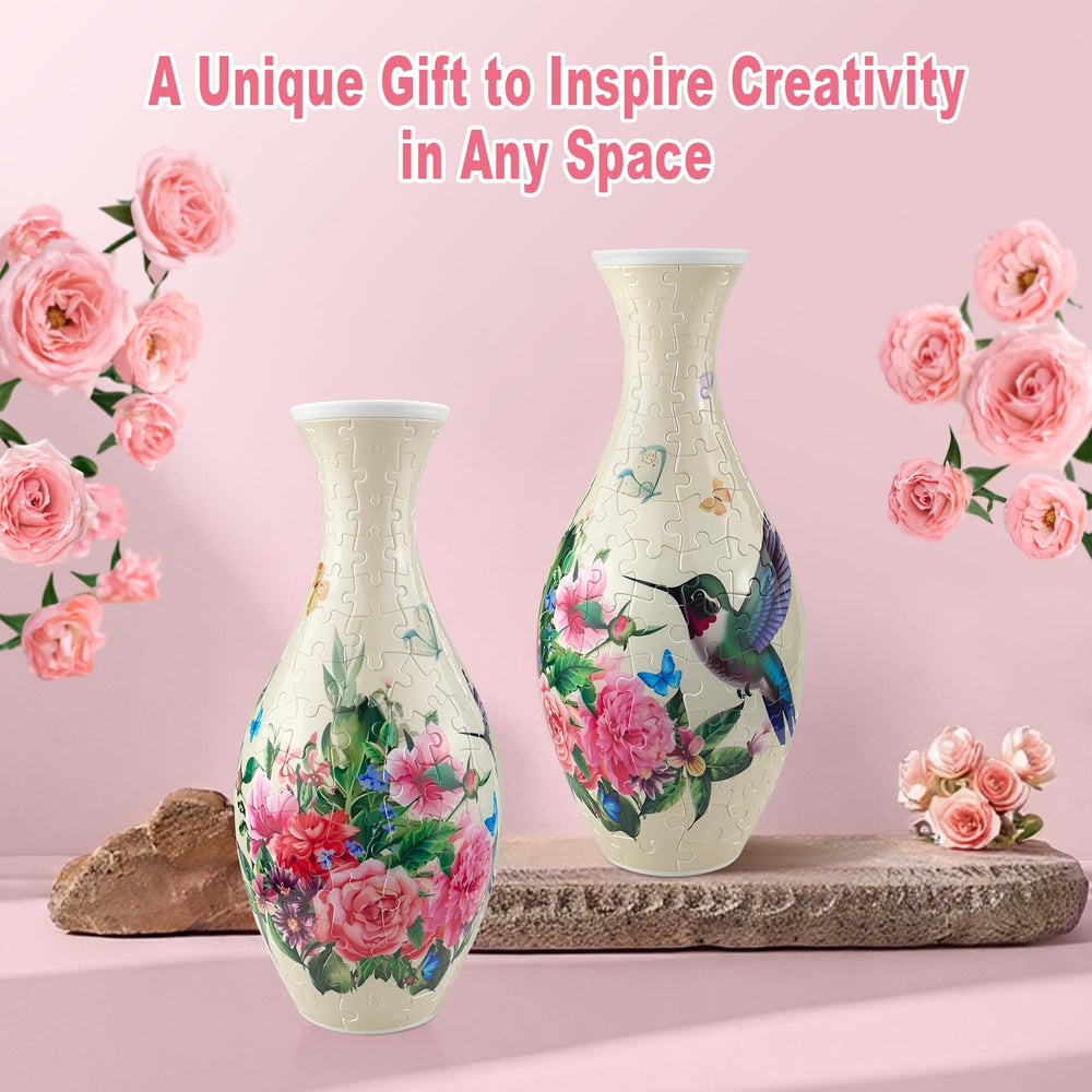 Iselyn vase stand base provides solid support for arrangements.