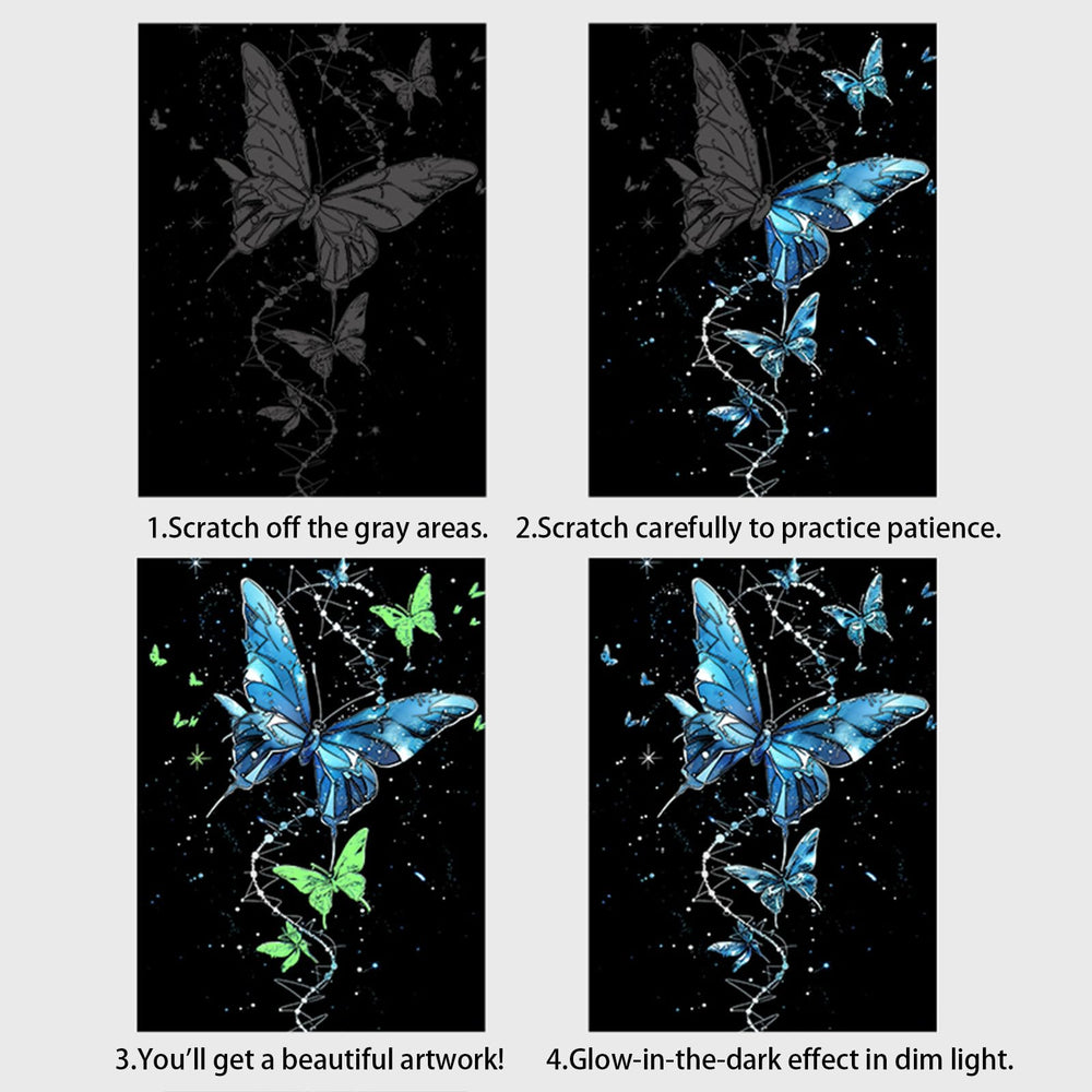 Iskueal glow art on the go kit for travel and gatherings