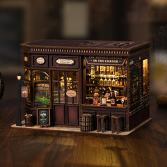 ISSEVE Book Nook Kit detailed furniture for imaginative diorama display