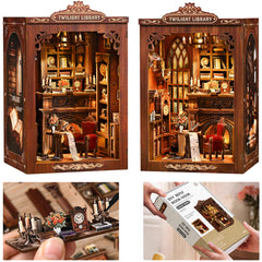 ISSEVE Twilight Library exterior, a cozy desk décor piece for your workspace
