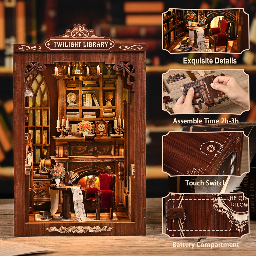 ISSEVE Twilight Library miniature dolls for scene personalization