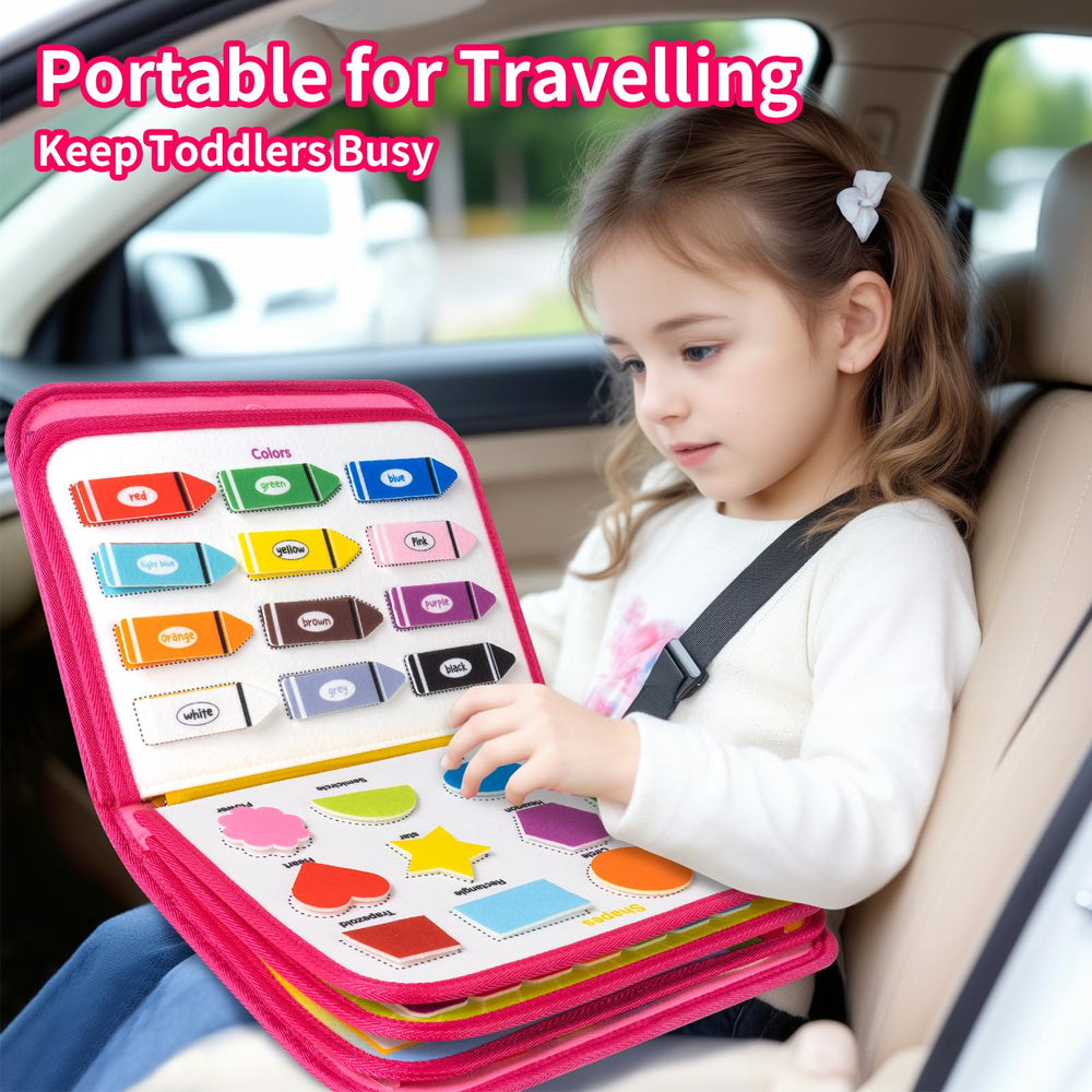 Issray burr-free felt material feels soft and durable for little hands