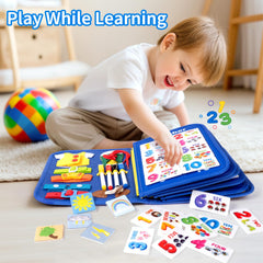 Issray Velcro-easy setup saves time for parent-child learning sessions.