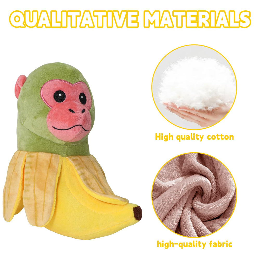 Italian Brainrot Plush Chimpanzini close-up fabric emphasizes soft plush and durable stitching.