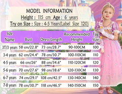 iTVTi Princess Purple Dress cotton lining keeps little one comfortable.