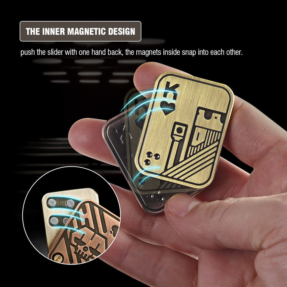ITOKEY daily EDC fidget highlighting metal finish and smooth spins