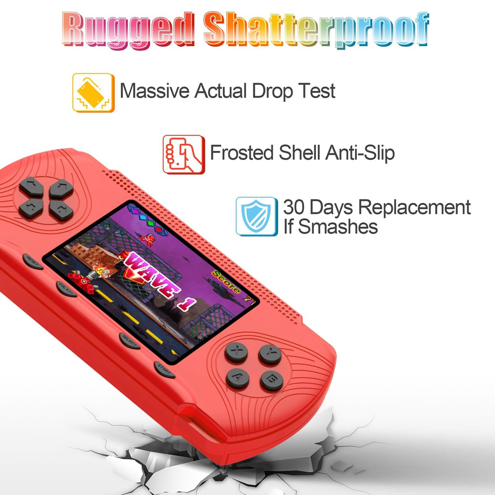 iucpss durable abs casing with ergonomic, non-slip controls