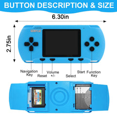 iucpss handheld games 3-inch hd screen image highlights clear visuals for young players