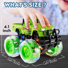 iValea Monster Trucks 1:65 scale, sturdy design built for toddler play and repeated use.