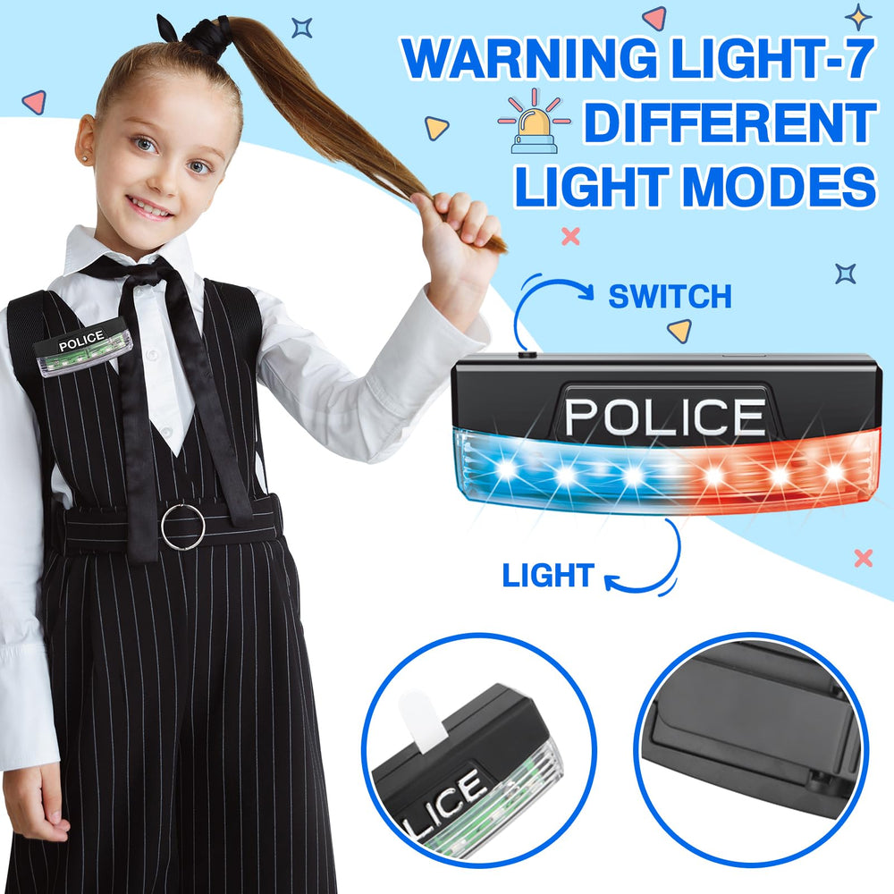 IVENRXIU metal handcuffs with keyless unlock enable immersive arrest scenarios.
