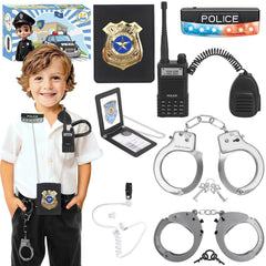 IVENRXIU Police Toys Walkie-Talkie for kids enhances pretend play communication.