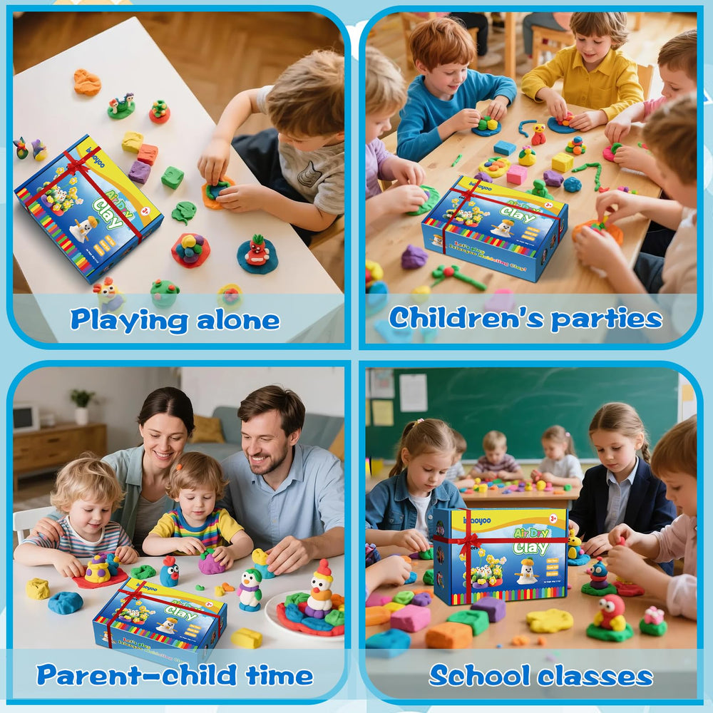 Ixiaoyoo enhances fine motor skills through sculpting activities