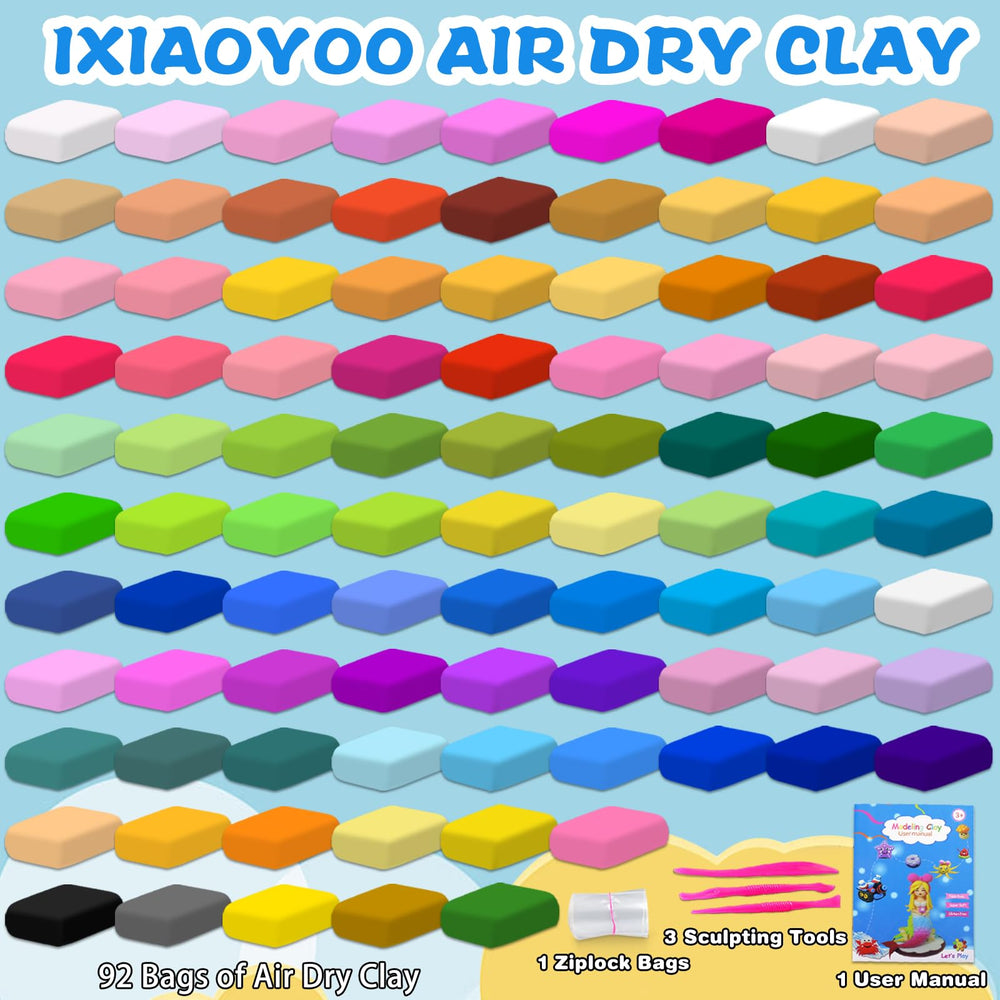 Ixiaoyoo kids-friendly set shows vibrant color mixing possibilities