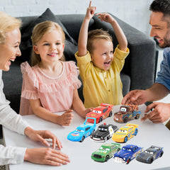 IYZEVK movie-themed die-cast cars deliver realistic designs for pretend play.