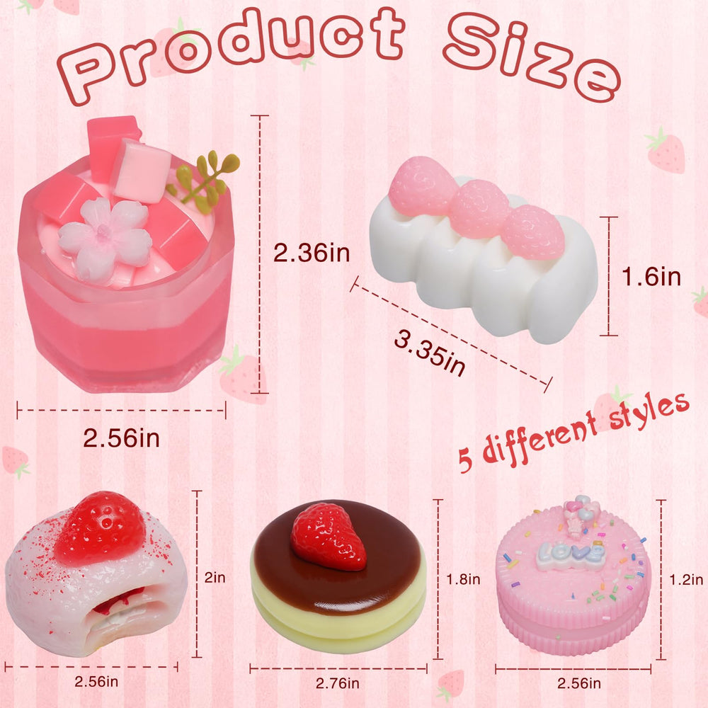 IZEO squishy cookies showing soft, elastic texture ideal for focus breaks
