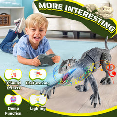 J Rootage demo function dinosaur offers quick movie-like play.