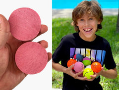 JA-RU Hi-Bounce Pinky Ball stocking stuffer for holidays and gifts.