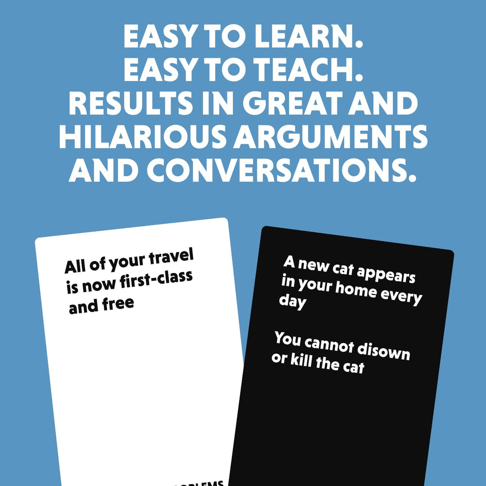 Jack Dire Studios You’ve Got Problems perk scenarios sparking party debates