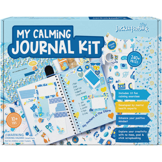 jackinthebox calming journal kit cover inviting design for creative journaling sessions