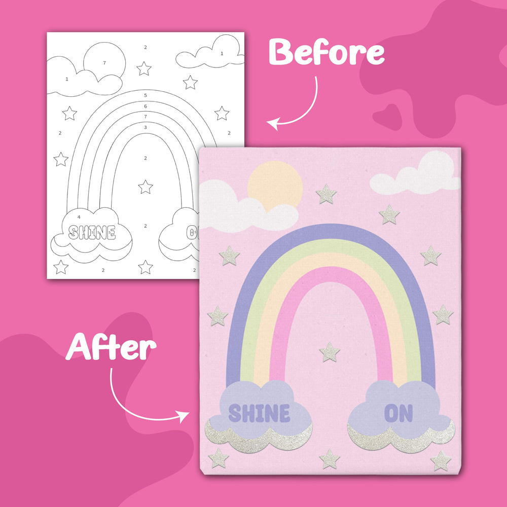 jackinthebox pastel paints seven colors for vibrant unicorn art