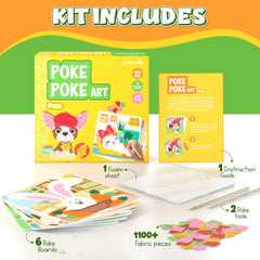 jackinthebox Poke Poke Art DIY decor ideas for bedrooms or playrooms