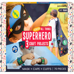 jackinthebox superhero DIY cape painting for imaginative play and personalized style.
