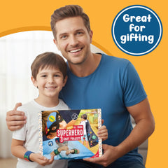 jackinthebox superhero DIY gift pack offers multi-project fun for kids.