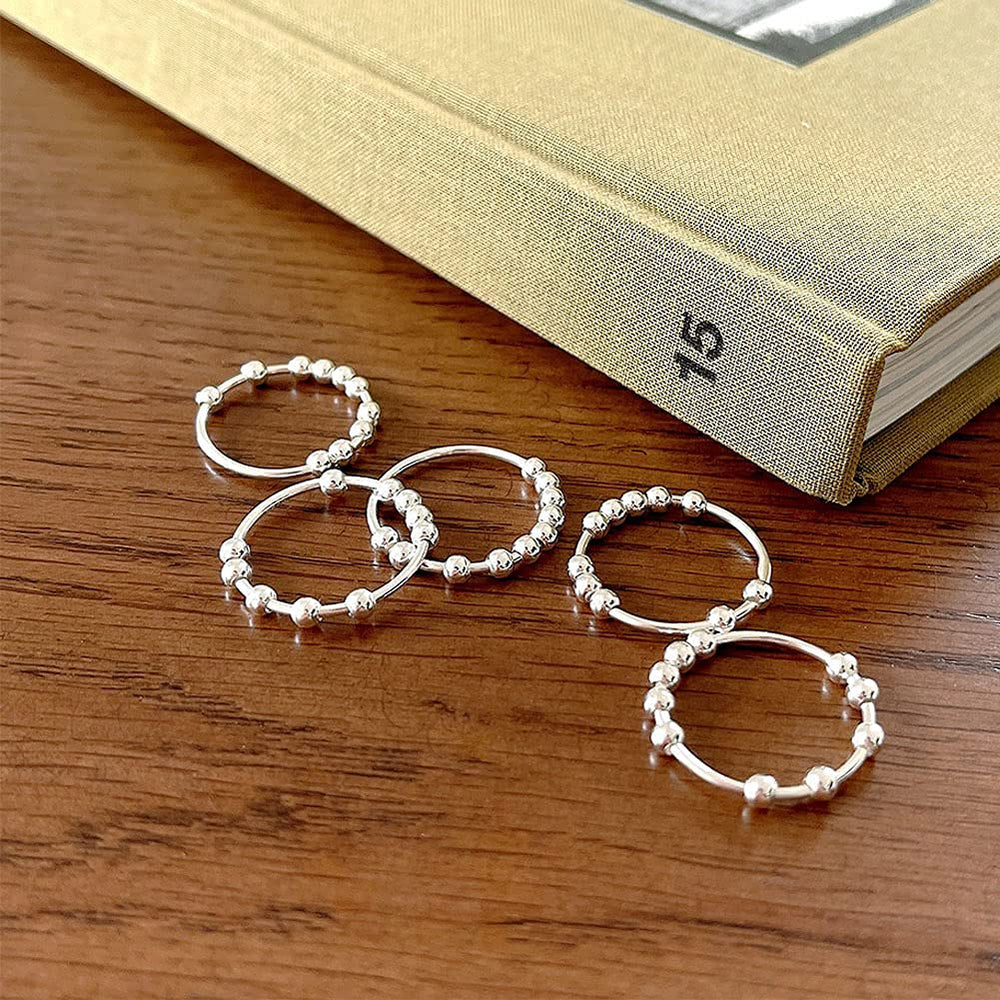 Jacruces sterling silver ring features hypoallergenic finish for sensitive skin