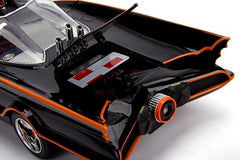 Jada Batmobile 1966 rear view highlighting precise casting