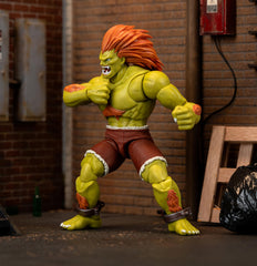 Jada Blanka beast mode pose captures primal energy for action-packed photos.