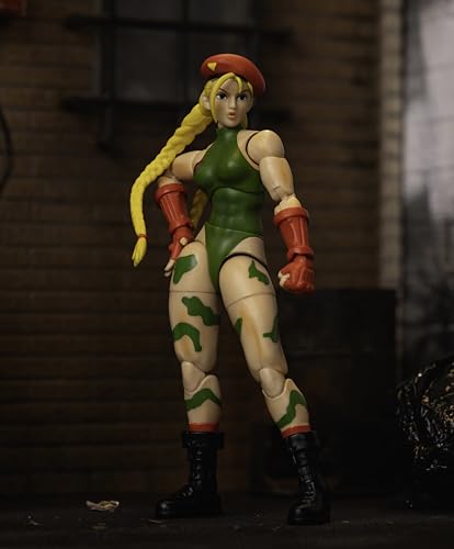 Jada Cammy figure interchangeable hands enable dynamic battle-ready poses.