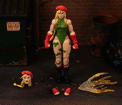 Jada Cammy figure interchangeable heads offer flexible posing and display options.